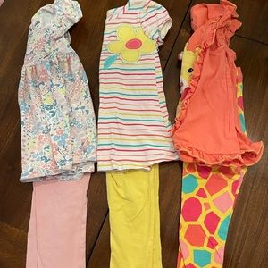 4T girls outfits